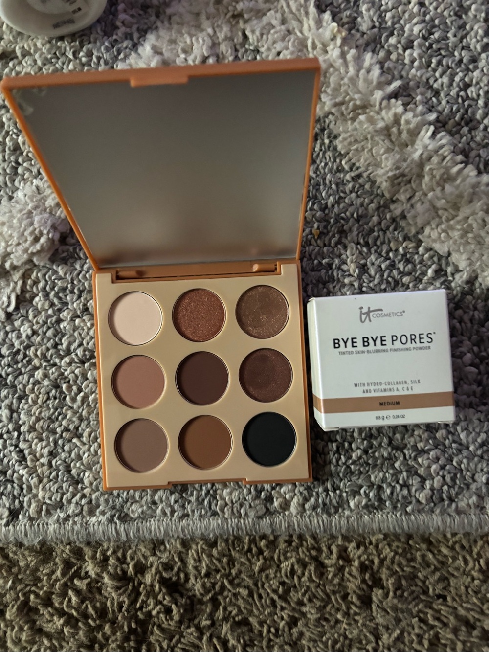 Morphe Neutral Warm Eyeshadow Palette - Cream, Brown, Bronze, Black